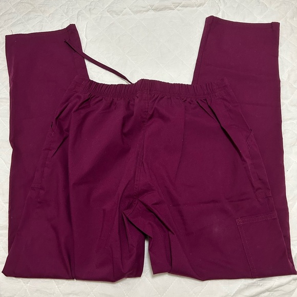 Scrubstar Women's Short Sleeve Top in Deep purple - Picture 5 of 9